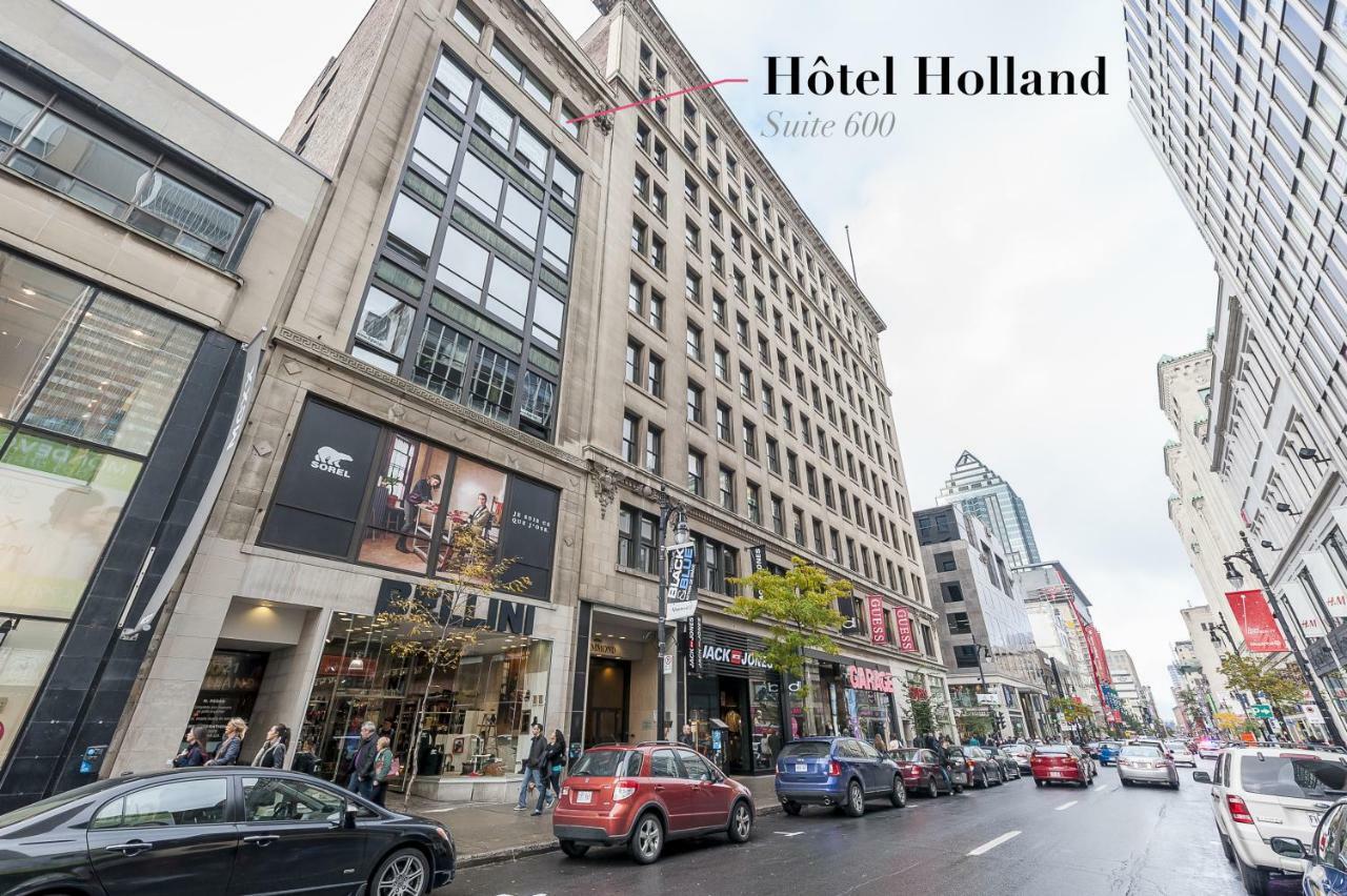 The Holland Hotel By Simplissimmo Montreal Ngoại thất bức ảnh